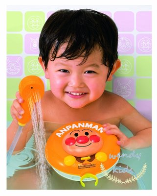 【現貨】【Wendy Kids】日本原裝 正品 麵包超人Anpanman 泡澡 洗澡玩具 淋浴 水龍頭玩具 蓮蓬頭玩具