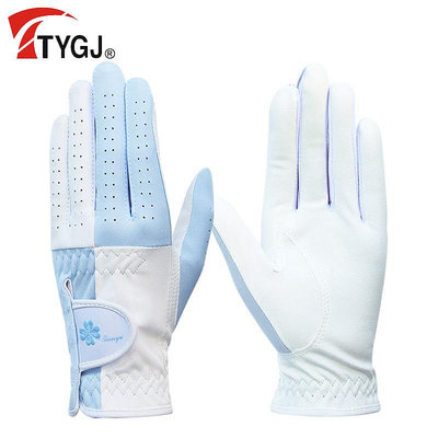 TTYGJ高爾夫手套女士高爾夫手套golf防滑超纖布手套 左右雙手裝