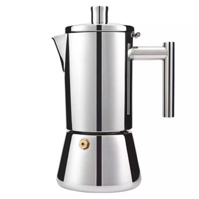 【熱賣精選】外銷產品 意大利不銹鋼意式摩卡壺 煮咖啡壺家用小型明火 電爐