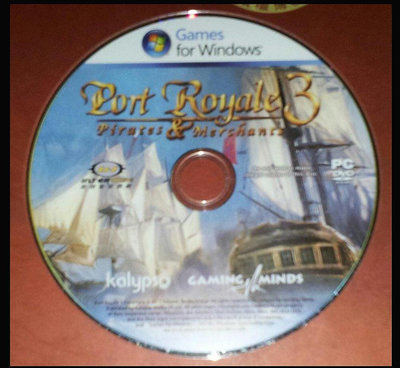 PC GAME--海商王3Port Royale3--Pirates and Merchants/2手