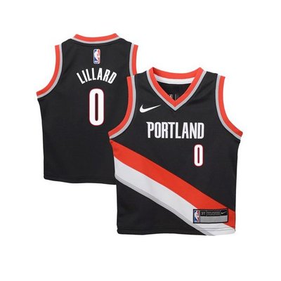 正版 NBA 美國職籃 NIKE Portland  Lillard 波特蘭 拓荒者 利拉德 0號 兒童球衣