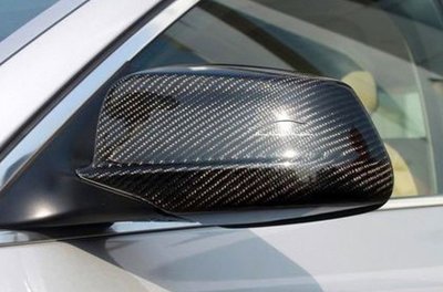 BMW CARBON後視鏡殼、正碳纖維後視鏡殼F01/02/F30/32/F10/F11/07/F22/20/F48/
