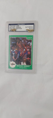 NBA籃球之神Michael Jordan，比賽大鳥、大猩猩、海軍上將、黑曼巴，德國Dirk Nowitzki、法國Tony  Parker，1985鑑定簽名卡