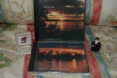 [自售年輕時代的收藏]Ken Johnson 2張 - solo piano &amp; nature ( Canada)