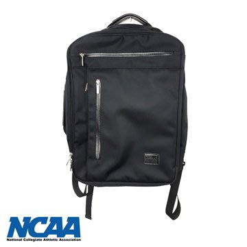＊雙11特價＊NCAA 後背包 電腦包 筆電後背包 防潑水 護脊設計 大容量 黑色