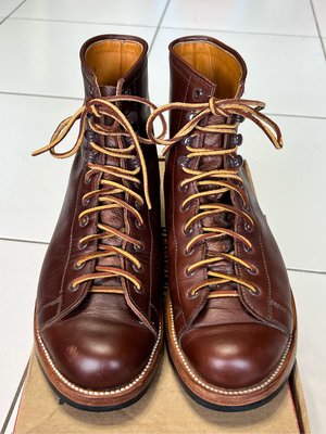 Yuketen Polish Work Boots 美國製 工作靴 棕色 9.5E