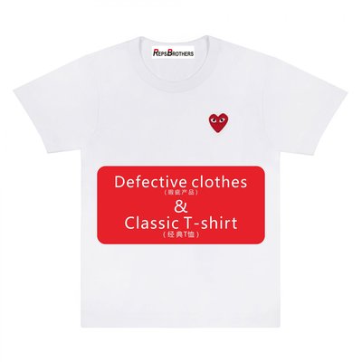 2023上新！Defective Classic Tshirt No return No change 瑕疵品不退不換!-NNJ11919