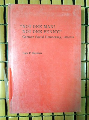 不二書店 not one man not one penny GARY P. STEENSON 精裝