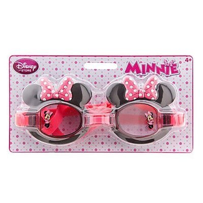 【KIDS FUN USA】Disney迪士尼 Minnie米妮 可愛泳鏡/蛙鏡Swim Goggles-美國原裝進口