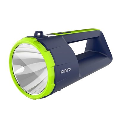 KINYO 充電式LED強光探照燈 LED-308 送贈品三選一