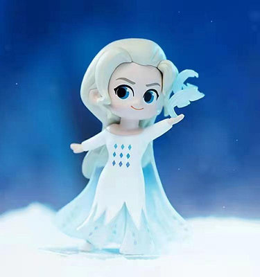 冰雪奇緣2迪士尼系列盲盒艾莎安娜公主可愛手辦擺件女生節日禮物