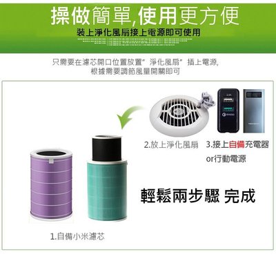 台灣現貨 小米空氣淨化循環風扇 空氣清淨機淨化器 淨化風扇 PM2.5  不含小米濾芯  淨化風扇