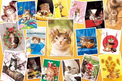 12-522 1000片日本進口拼圖 滿滿的貓咪 村松誠