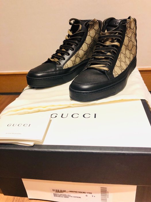 gucci supreme sneakers high top