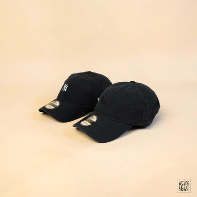 貳柒商店) New Era Mini Logo 9TWENTY 920 老帽 帽子 黑色 復古 洋基帽 NY 紐約 經典