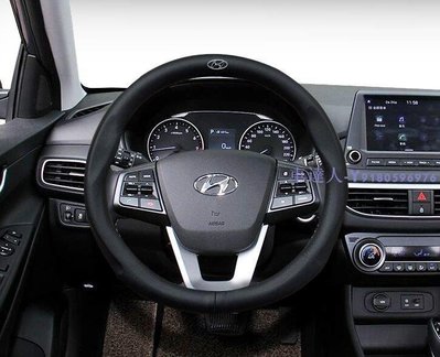 Hyundai 現代針孔款 New SantaFeTucson 悅動索納塔IX35名圖ix25朗動酷派方向盤套把套保護