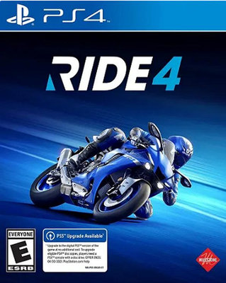 PS4國際版中古品- 極速騎行4 RIDE 4 RIDE4(中文版)