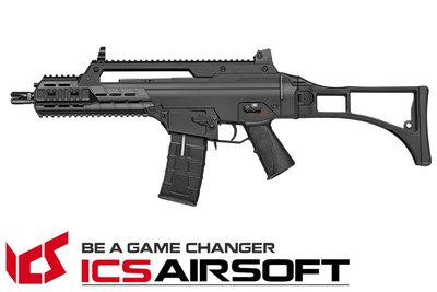 【翔準軍品AOG】ICS AARF(黑)輕量化折疊托 長槍 電動槍 步槍 生存遊戲 ICS-333