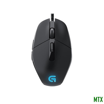 MTX旗艦店羅技 Logitech G302 有線遊戲鼠標 Usb 背光鼠標, 用於筆記本電腦