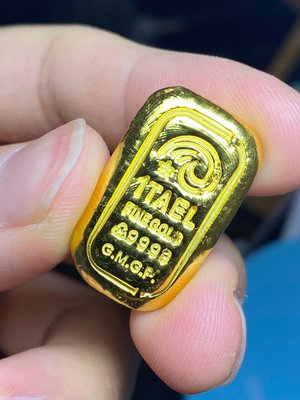 【台北周先生】一兩 1兩 黃金條塊 台灣最大流通品牌 9999純金 挑戰最便宜 GMGP金門金品UBS瑞士銀行 幻彩條塊