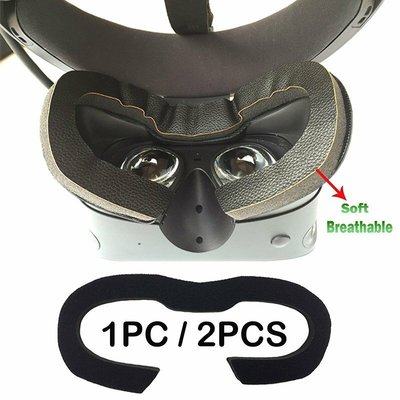 西米の店適用於 VR Oculus Rift S眼罩 非一次性透氣海綿墊 VR專用眼罩