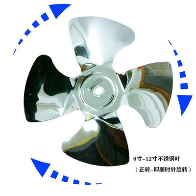 鼓風機SFG軸流風機換氣排風扇配件專用不銹鋼葉片鐵風葉葉輪輪鼓風葉
