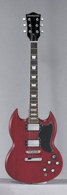 ☆ 唐尼樂器︵☆ Musicadenza TM-2300 高級油壓弦鈕經典款 SG 型電吉他(超值11項配件)