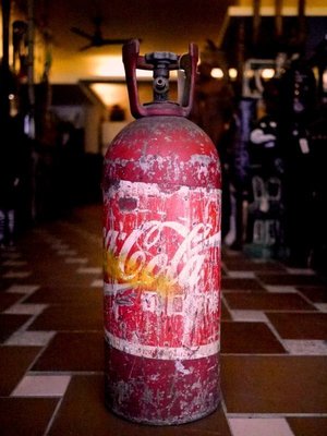 { Ruminant 慕茗萊 } COCA COLA可口可樂碳氣鋼瓶/氣體鋼瓶