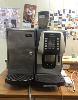 (中古/二手)咖啡機租賃租購-  - EGRO ONE KEYPAD 單槽 含冰箱-營業用全自動咖啡機-月租3000元