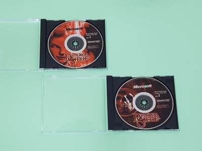 二手 PC 末日危城 1 Dungeon Siege 微軟正版 經典早期遊戲。英文版 單機版 電腦遊戲