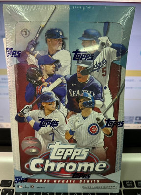 MLB 2022 Topps Chrome Update Series Hobby 鉻版 更新系列 棒球卡 卡盒