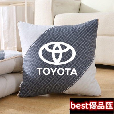 現貨促銷 TOYOTA 豐田 碳纖汽車抱枕被子兩用 Vios Altis Camry Rav4 多功能車用靠枕