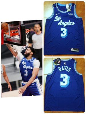 NBA NIke 湖人隊復古球衣 LBJ SW Kobe HWC 草寫藍 贊助標