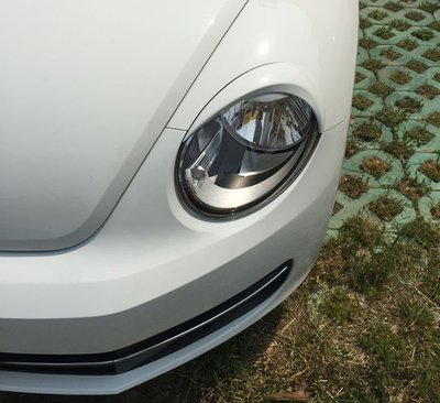 《HelloMiss》VW Beetle 2012年後 新款 金龜車 燈眉 雙眼皮 疲倦 造型