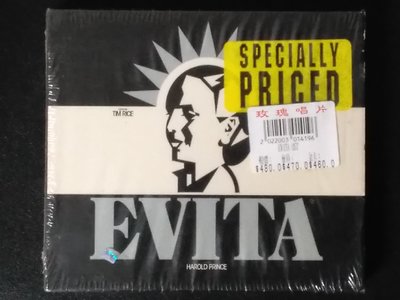 【雷根6】艾薇塔美國首映錄音 雙碟Evita–Premiere American Recording#片況好#CD297