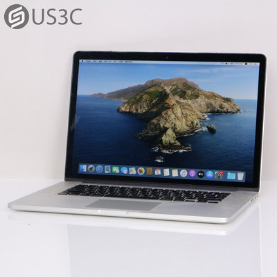 【US3C-高雄店】【一元起標】2013年末 台灣公司貨 Apple MacBook Pro 15吋 i7 2.0G 8G 256G 蘋果筆電 二手筆電