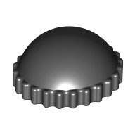 [香香小天使]LEGO Black Minifig, Headgear Cap, Knit 4157108 黑色 毛線帽