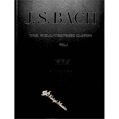 Kaiyi Music 【kaiyi music】巴哈【原典版】十二平均律 I.J.S.Bach The Well-Tempered Vol.1