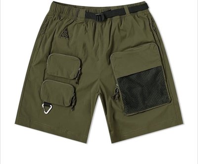 全新 NIKE ACG CK7856-326 工裝 口袋 軍綠 機能工作休閒褲  CK7856-010 短褲
