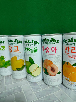 韓國進口 一和 芒果汁 濟州柳橙柑橘汁 水蜜桃汁 麝香葡萄汁 青蘋果汁240ml