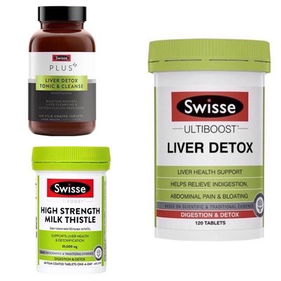 澳洲Swisse liver detox肝錠120錠