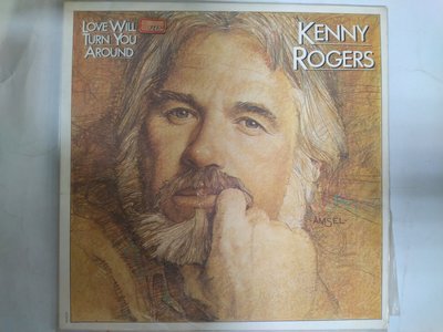 昀嫣音樂(CDa89)  KENNY ROGERS LOVE WILL TURN YOU AROUND 唱片 原版非復刻