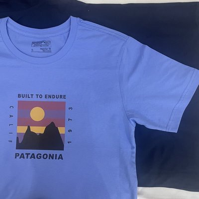 【熱賣精選】 Patagonia新款Pata巴塔T恤純棉潮流短袖男女情侶