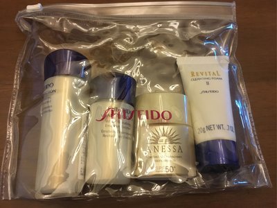 資生堂Shiseido 全效抗痕賦活露25ml+賦活乳15ml+潤膚皂20g+安耐曬防曬露12ml (4件組)