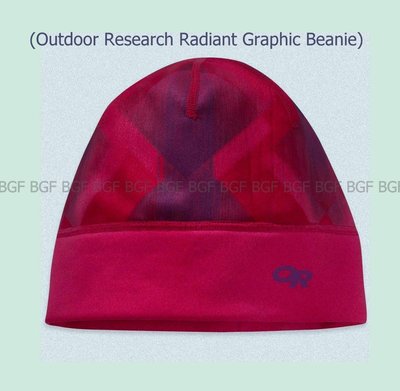 (寶金坊) 美國 Outdoor Research 透氣快乾防風護耳保暖帽子 玫紅色
