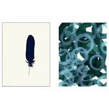 2入IKEA 海報 ELENA JOREY 北歐風 櫥窗壁畫 羽毛 抽象 圓圈 幾何 熱帶風 小島 海邊 海島 植栽設計 園藝 森林系 植感生活 簡約風