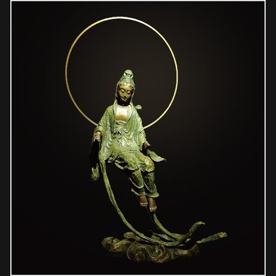 子問  限量原作 銅雕佛像 ~水月悠揚 水月觀音(觀世音菩薩)  林韋龍 地藏王菩薩 /關公 關聖帝君/ 達摩