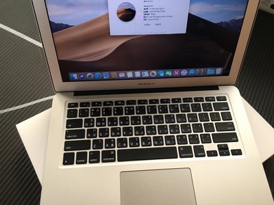 【售】Apple MacBook Air 13吋 i5 (1.3) 4G 128G 台中 蘋果電腦