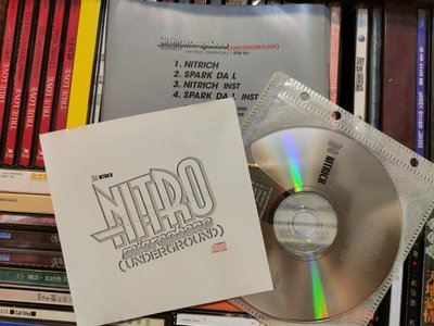 日版CD NITRO MICROPHONE UNDERGROUND 無盒