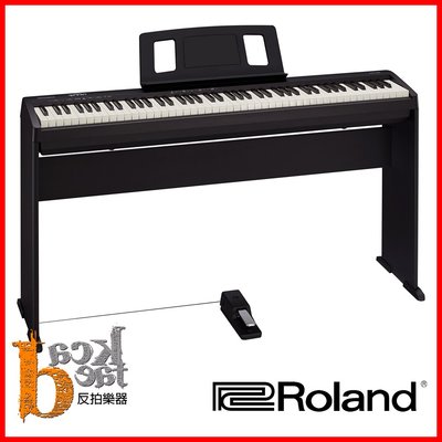 [反拍樂器] Roland 電鋼琴 FP-10 數位鋼琴 88鍵 含腳架組、音踏板 可藍芽 方便攜帶 免運費